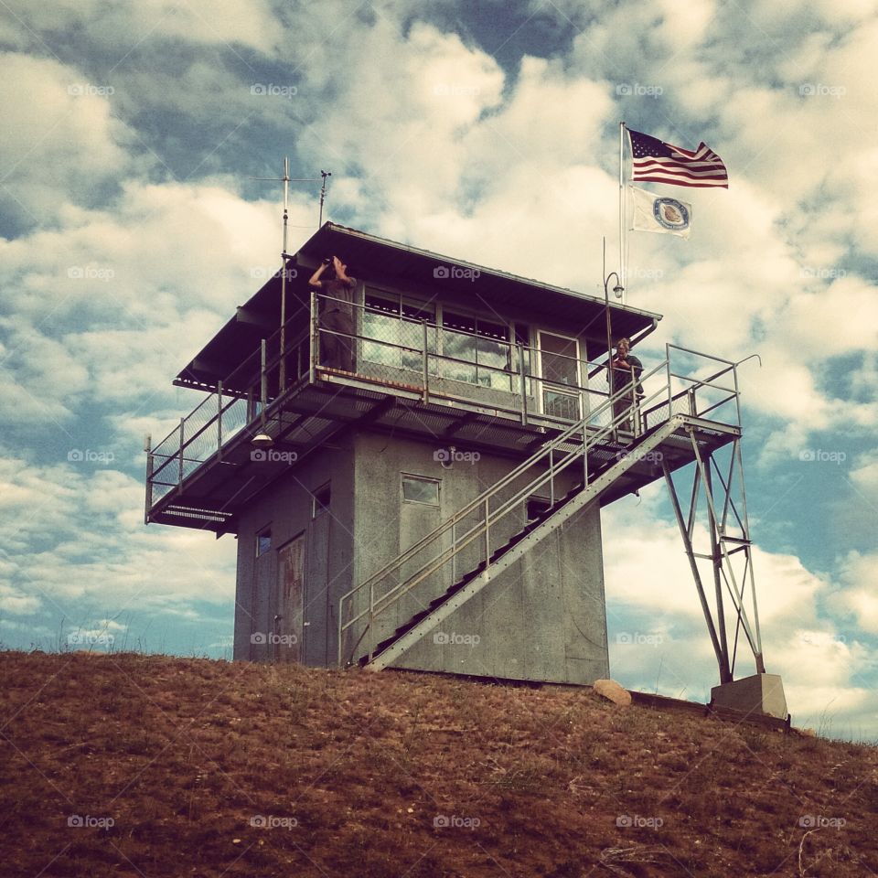 Slide Mountain Lookout Volunteer 