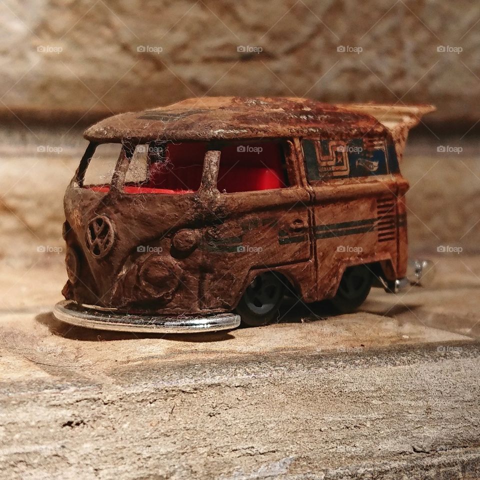 diecast scale 1:64 rusty concept