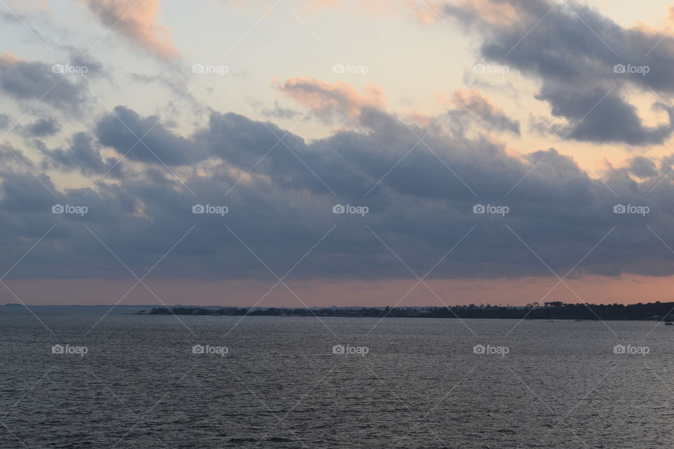 Dawn on Pensacola Bay