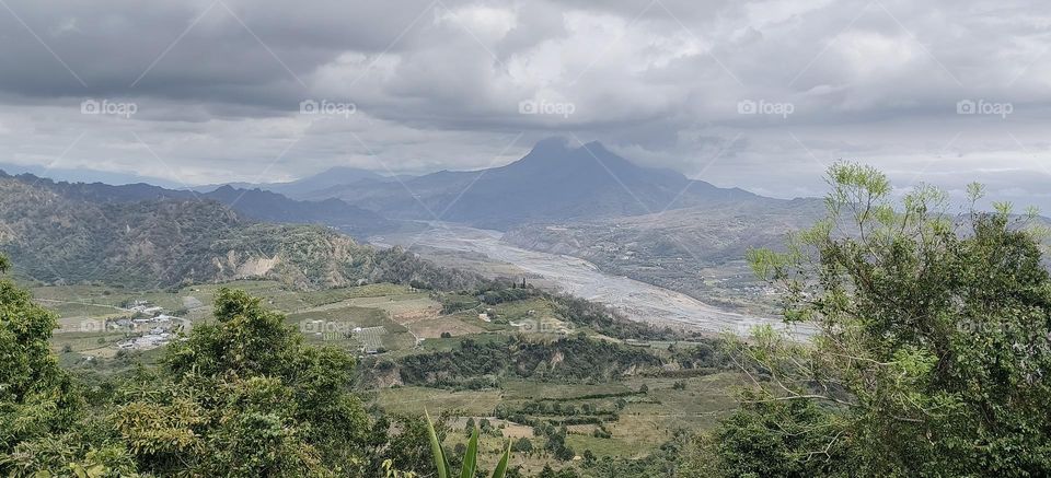 Landscape of Sige Mountain in Taitung County