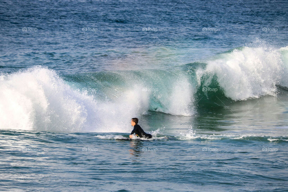 Surfs up!  The Wedge, Newport Beach, CA