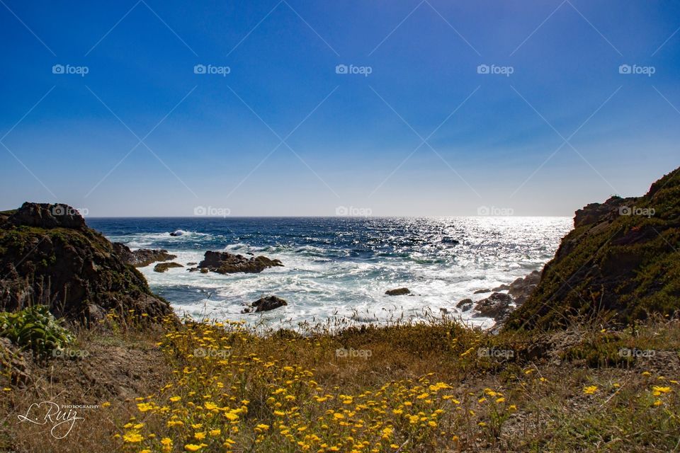 Ocean view California 