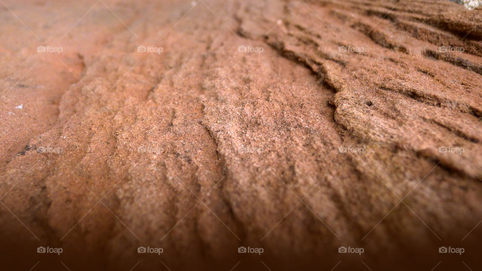 Close up shot of rough textured sandstone.