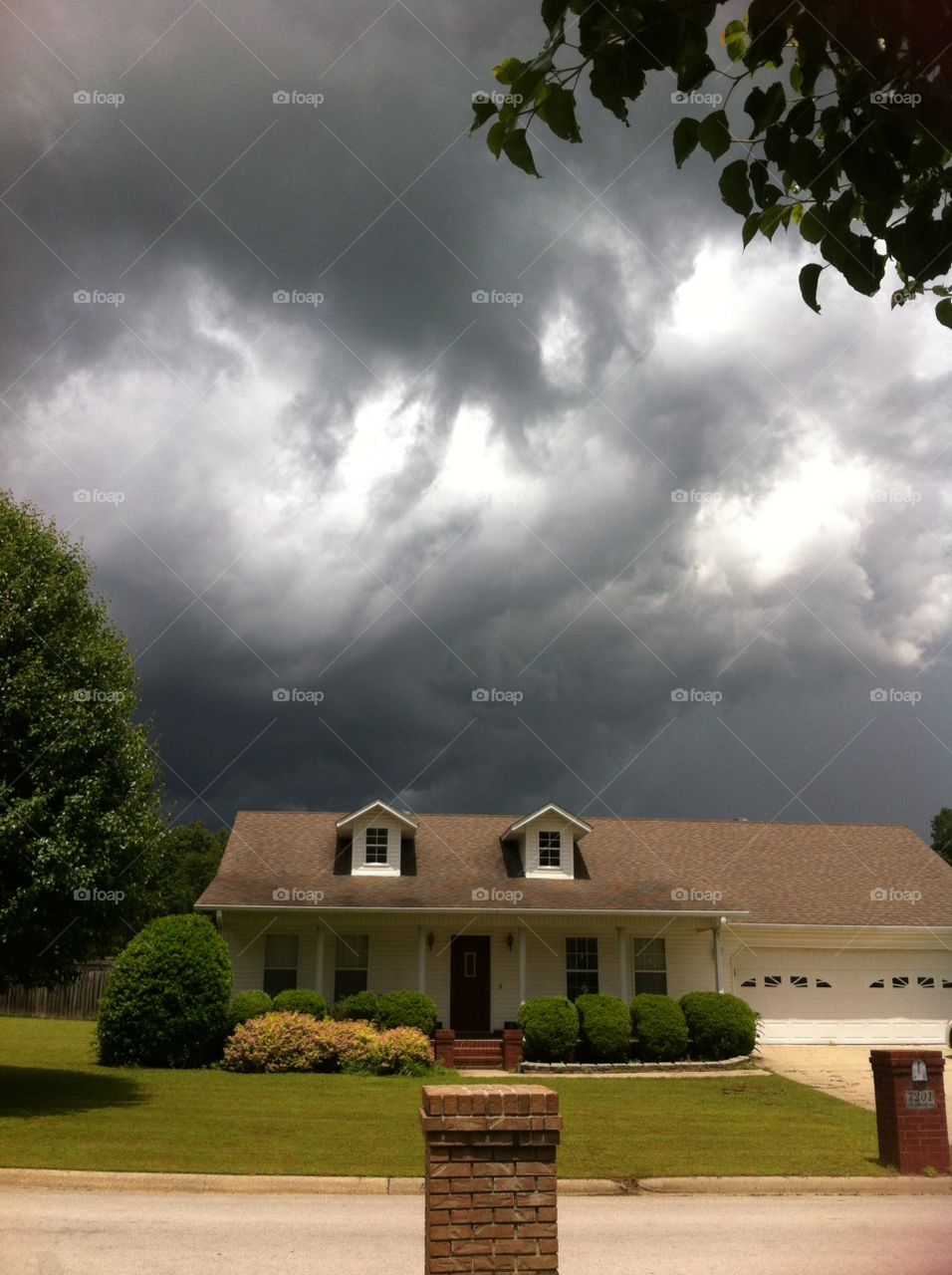 Storm clouds. Storm coming