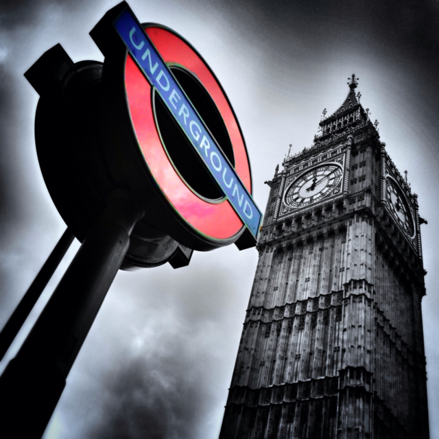underground london hdr big ben by dantvusa