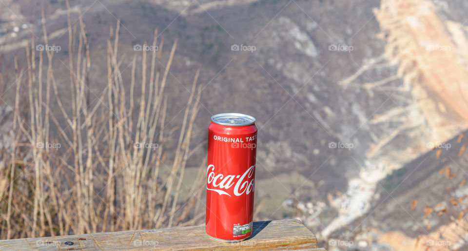 Coca-Cola on Trebević Mountain