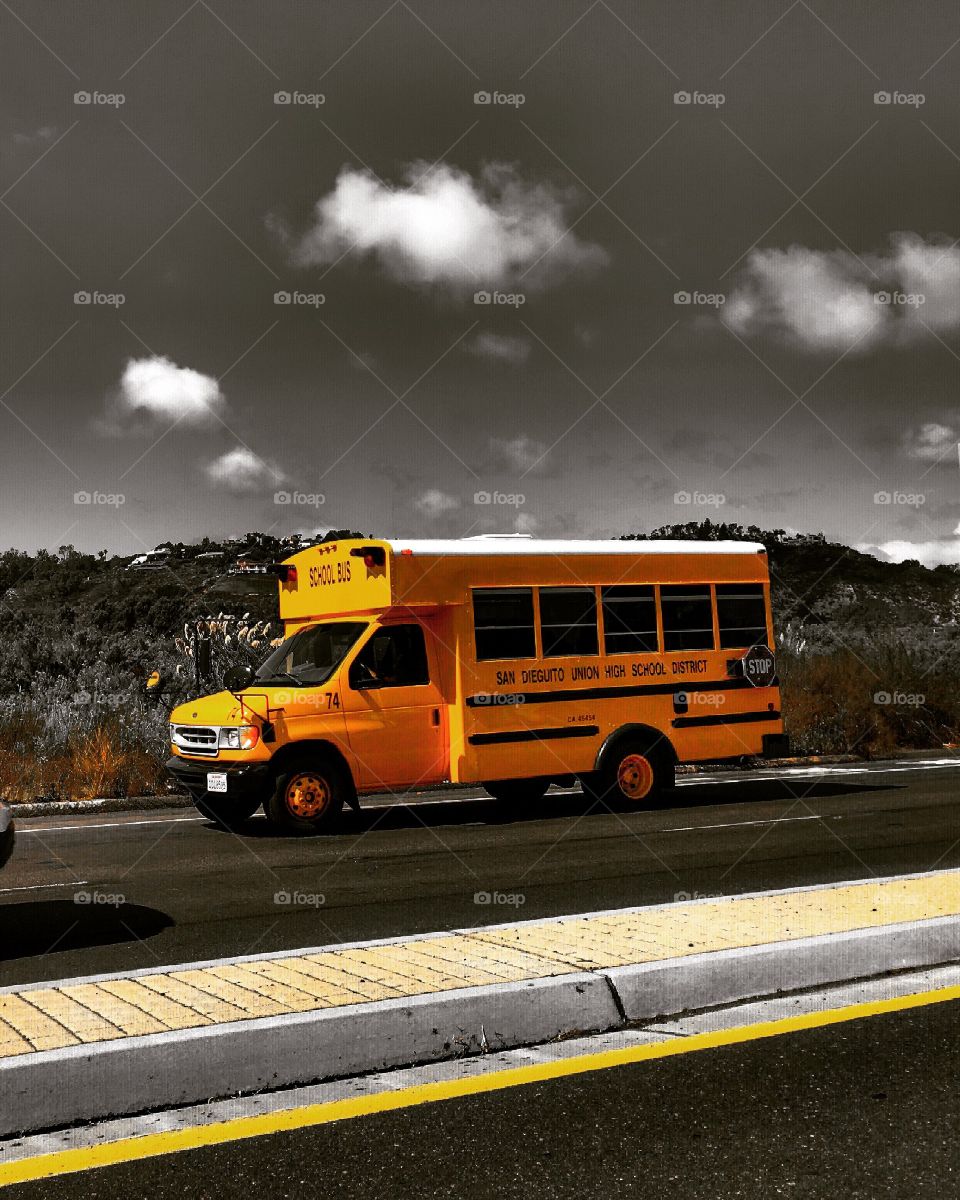 School bus San Diego