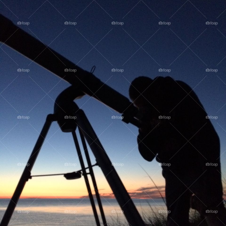 Telescope
Star gazing
Sunset
