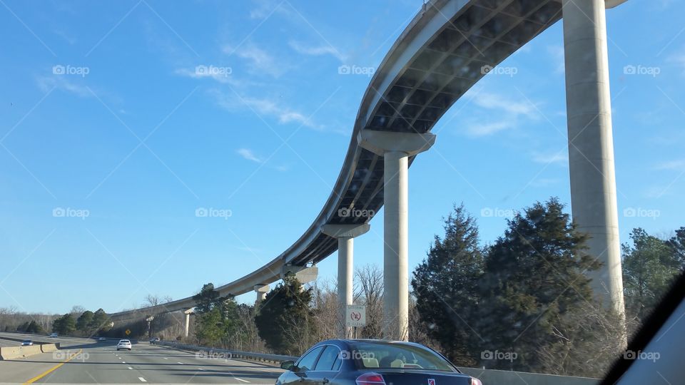 Drooping Overhead Highway