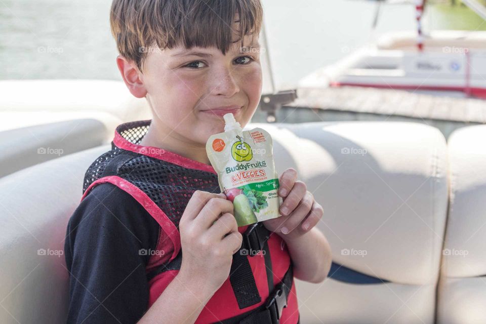 Boating with Buddy Fruits pouches
