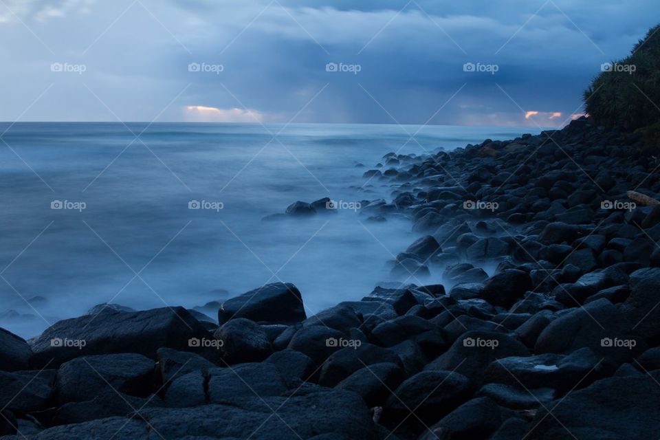 Burleigh Cove Misty Sunrise