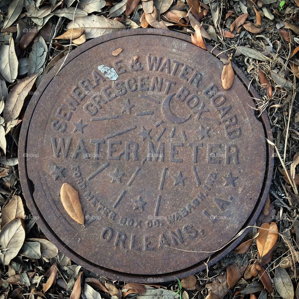 In the classic design. Most ares of the city don't have these decorative covers because they have been stolen as keepsakes. I'm lucky enough to have one in the yard of my apartment. 