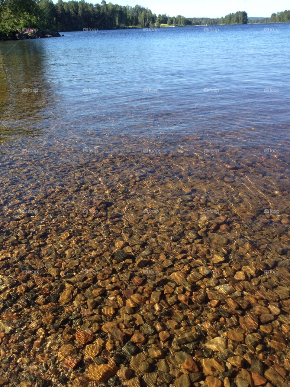 Clear water lake