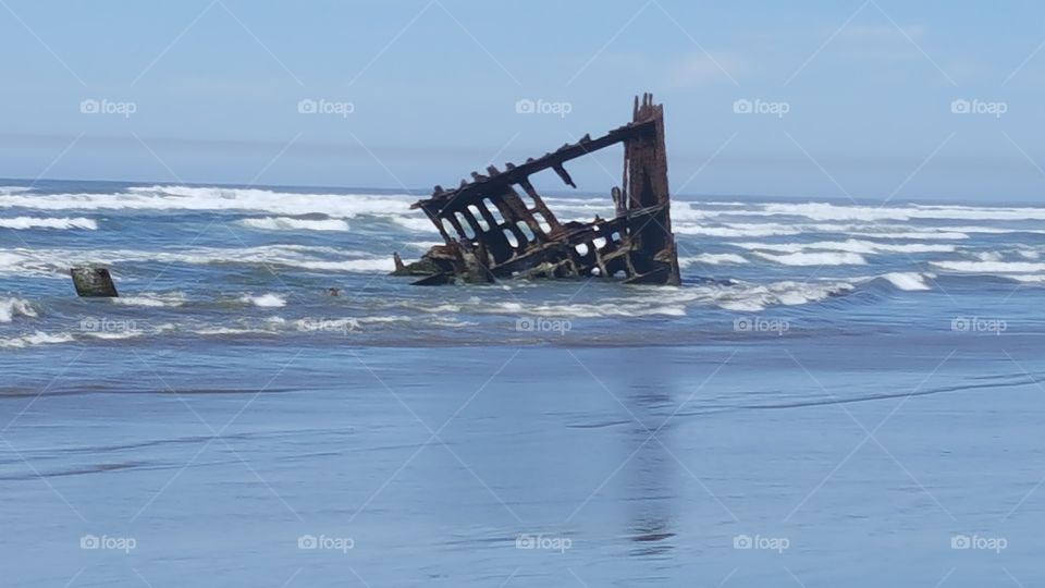 wreck of Peter Iredale