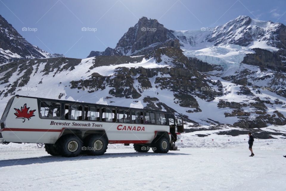 Canada glacier exploration vehicle