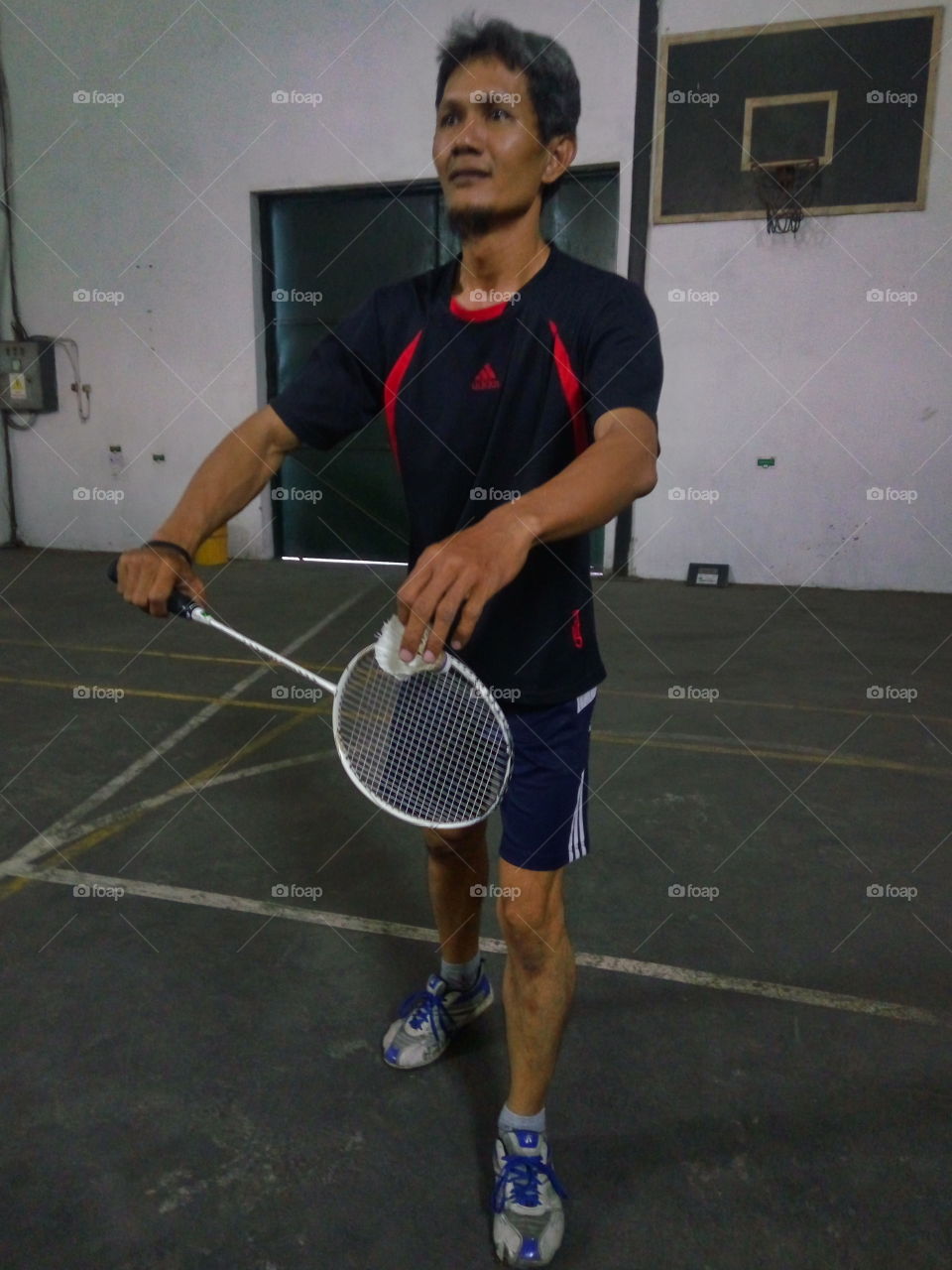 staying in good shape - ' Badminton '