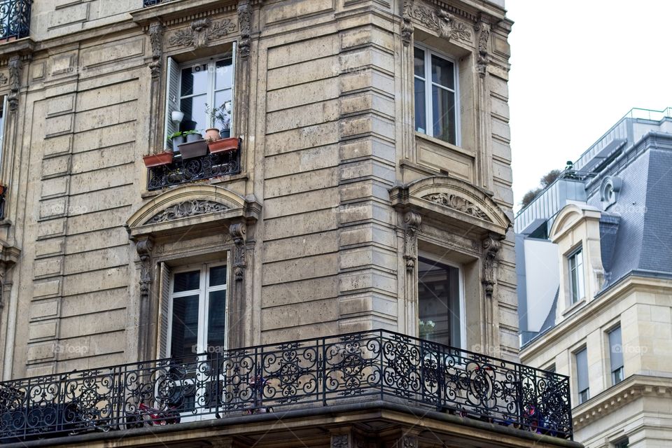facade of an building