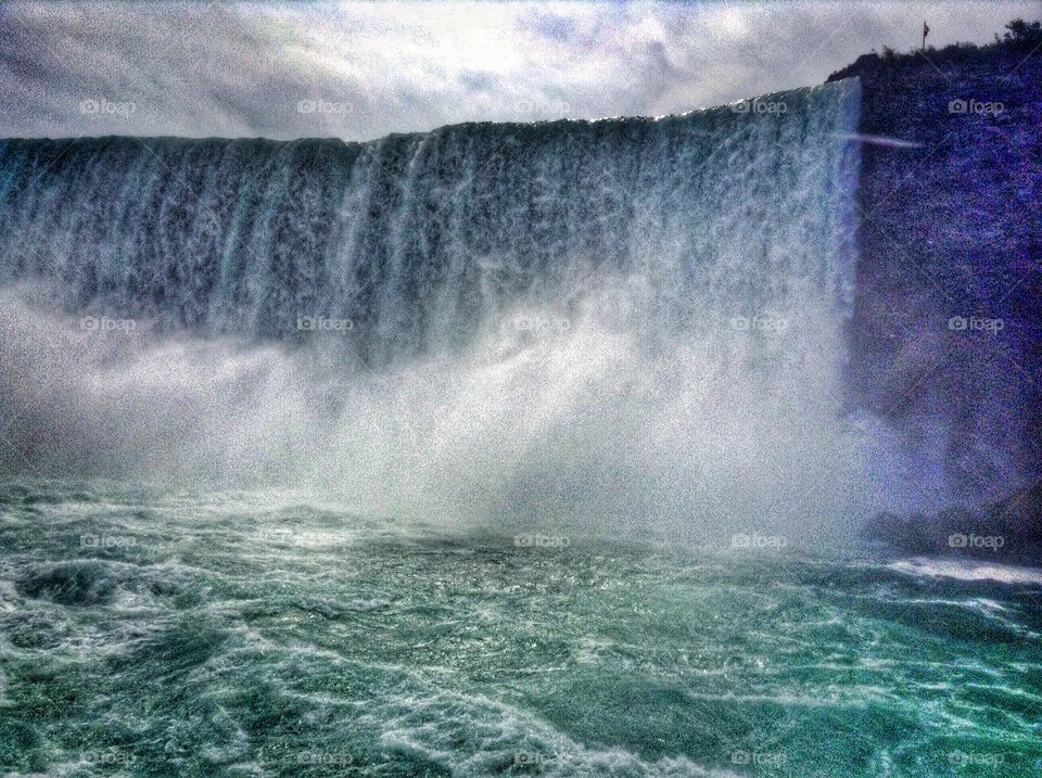 Niagara Falls. The mighty horseshoe falls....