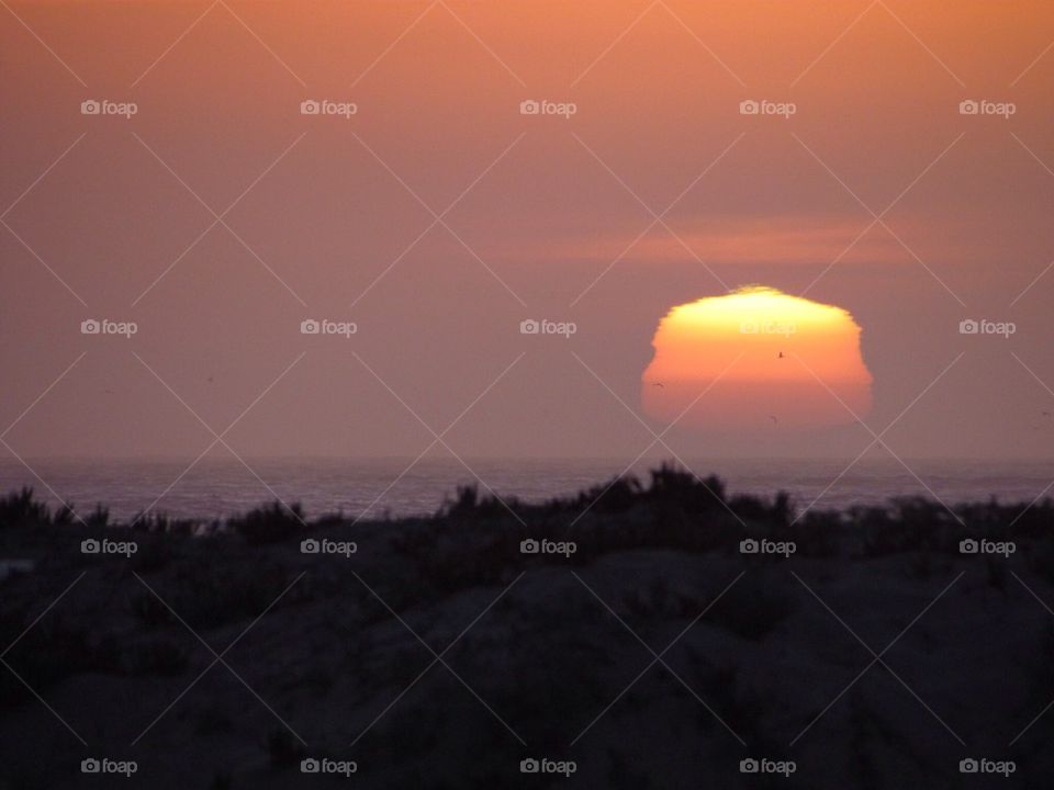 "Sunset fondue"