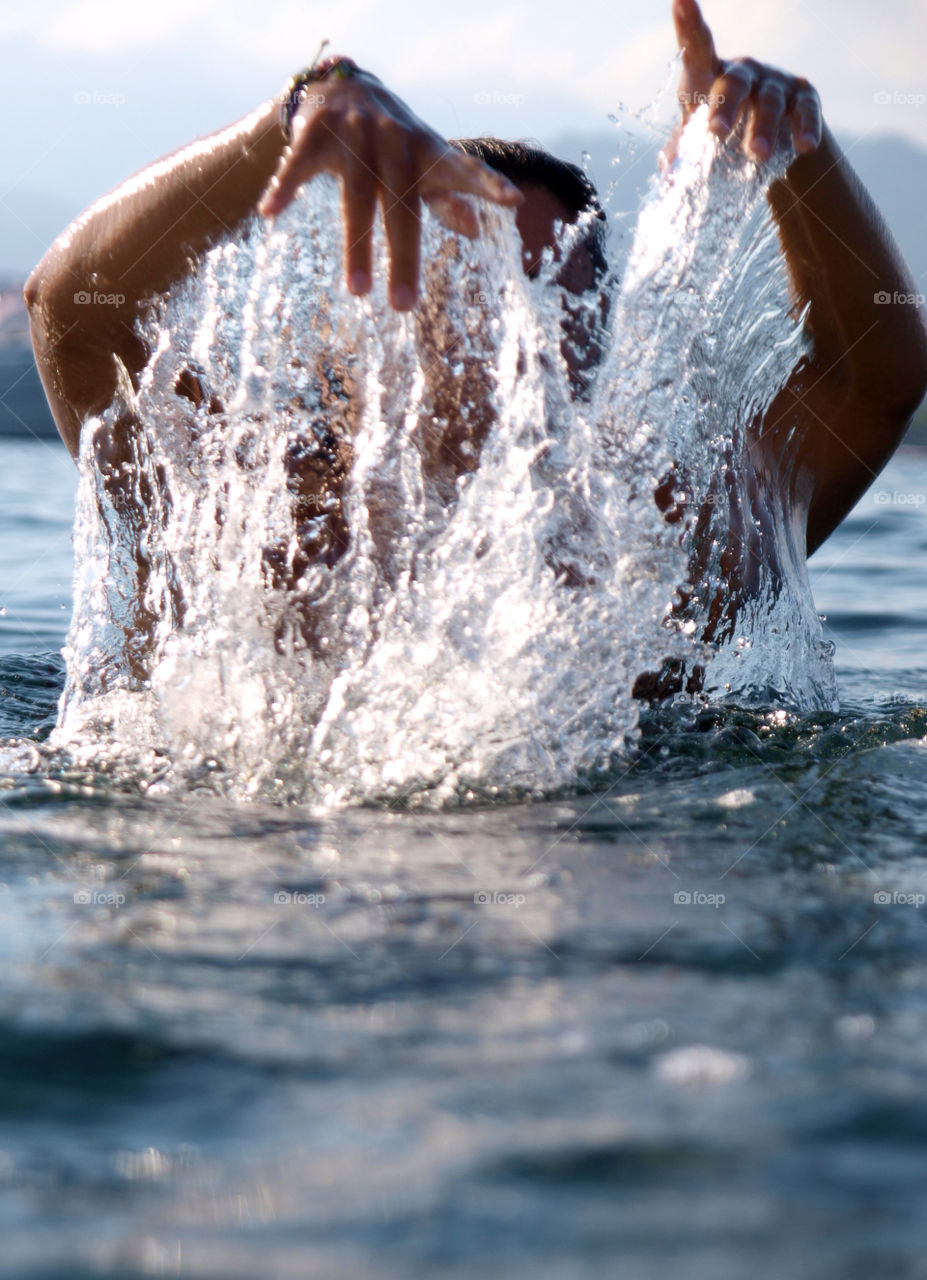 motion hands water playing by tsaras70