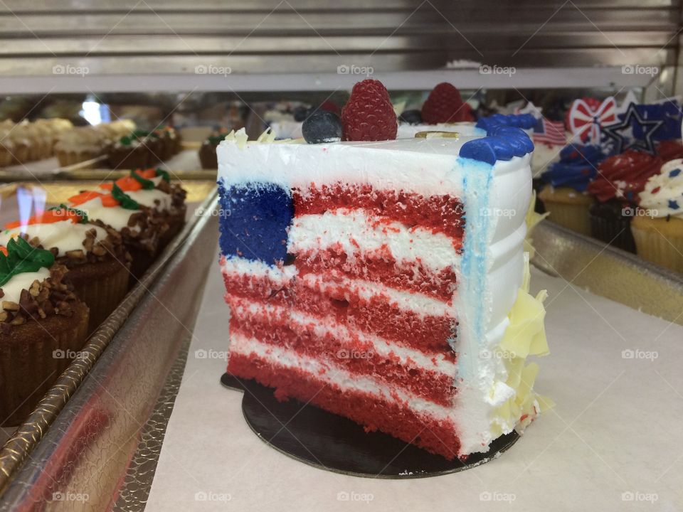 4th of July cake