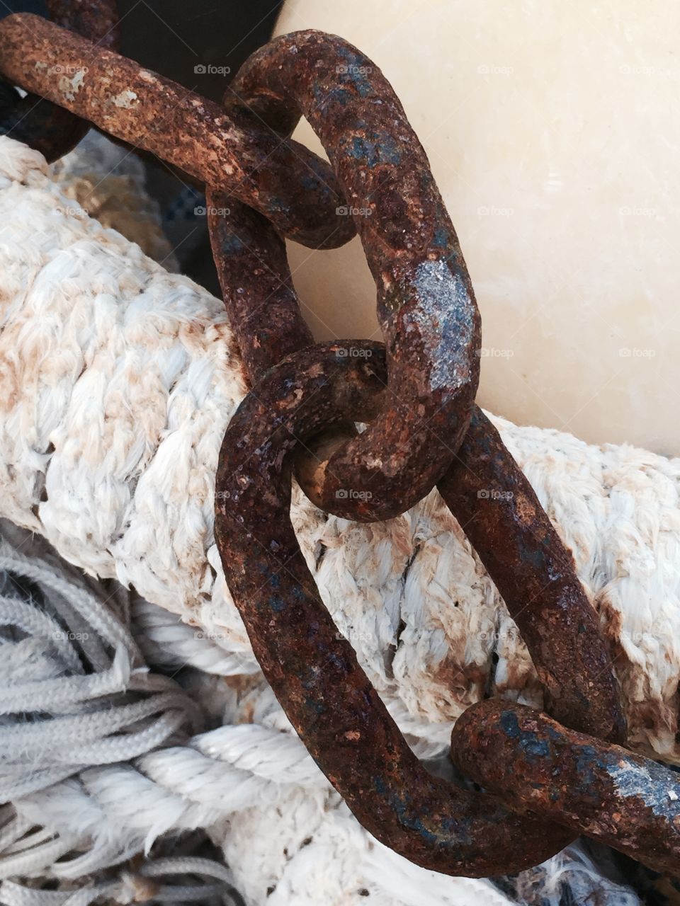 Chain, Iron, Rusty, Rust, Steel
