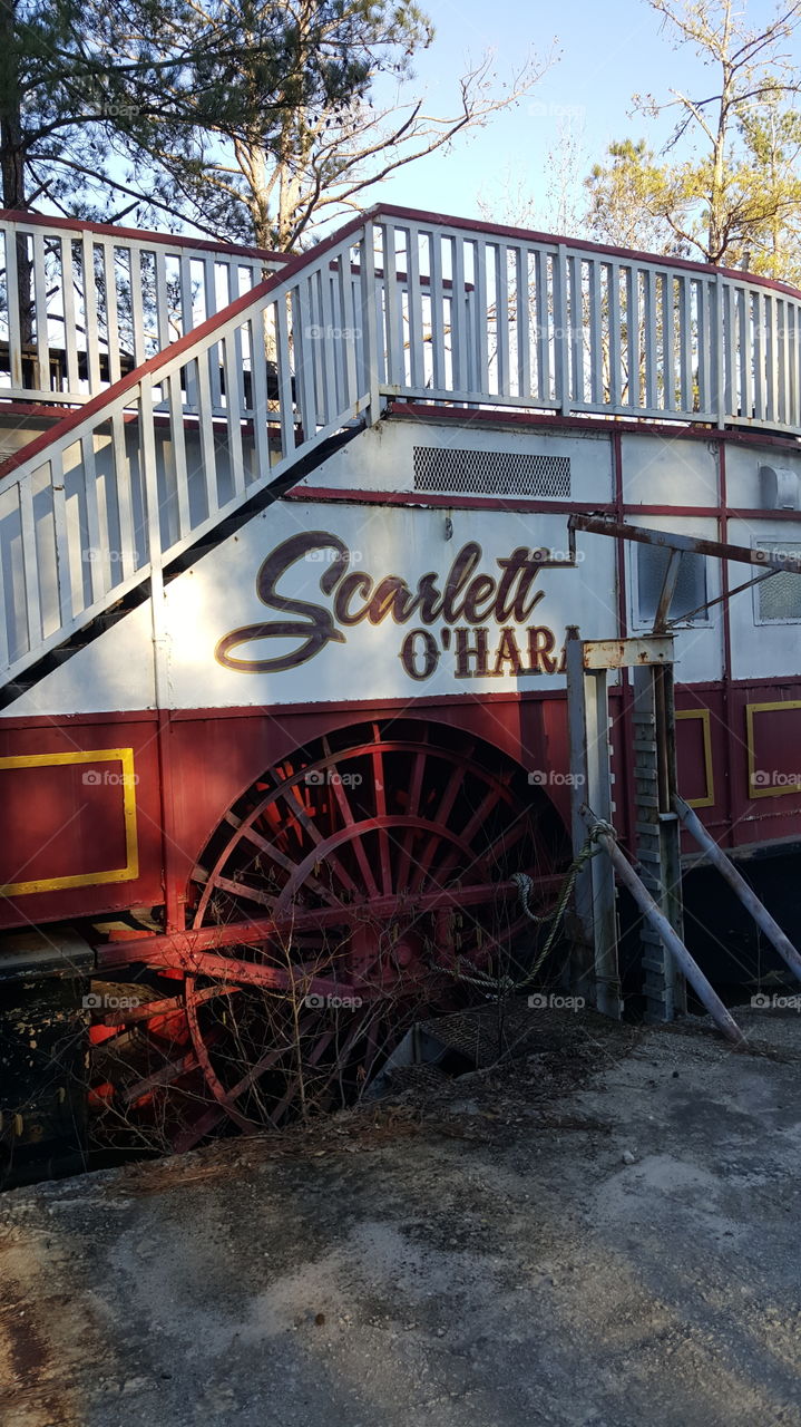 A forgotten vessel buried in a lesser known part of a Georgia state park.