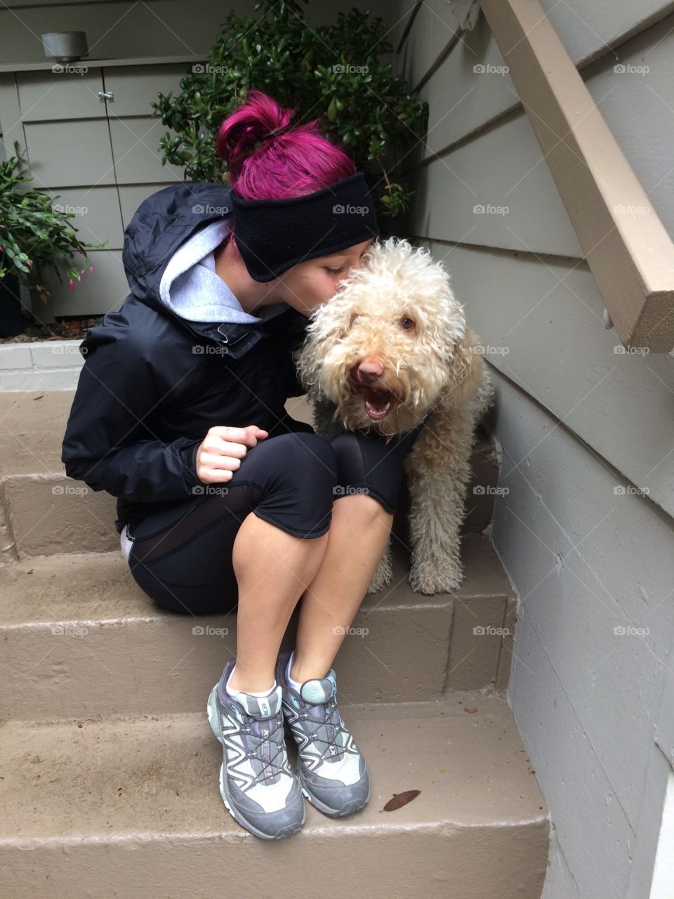 Kisses for the fluff 