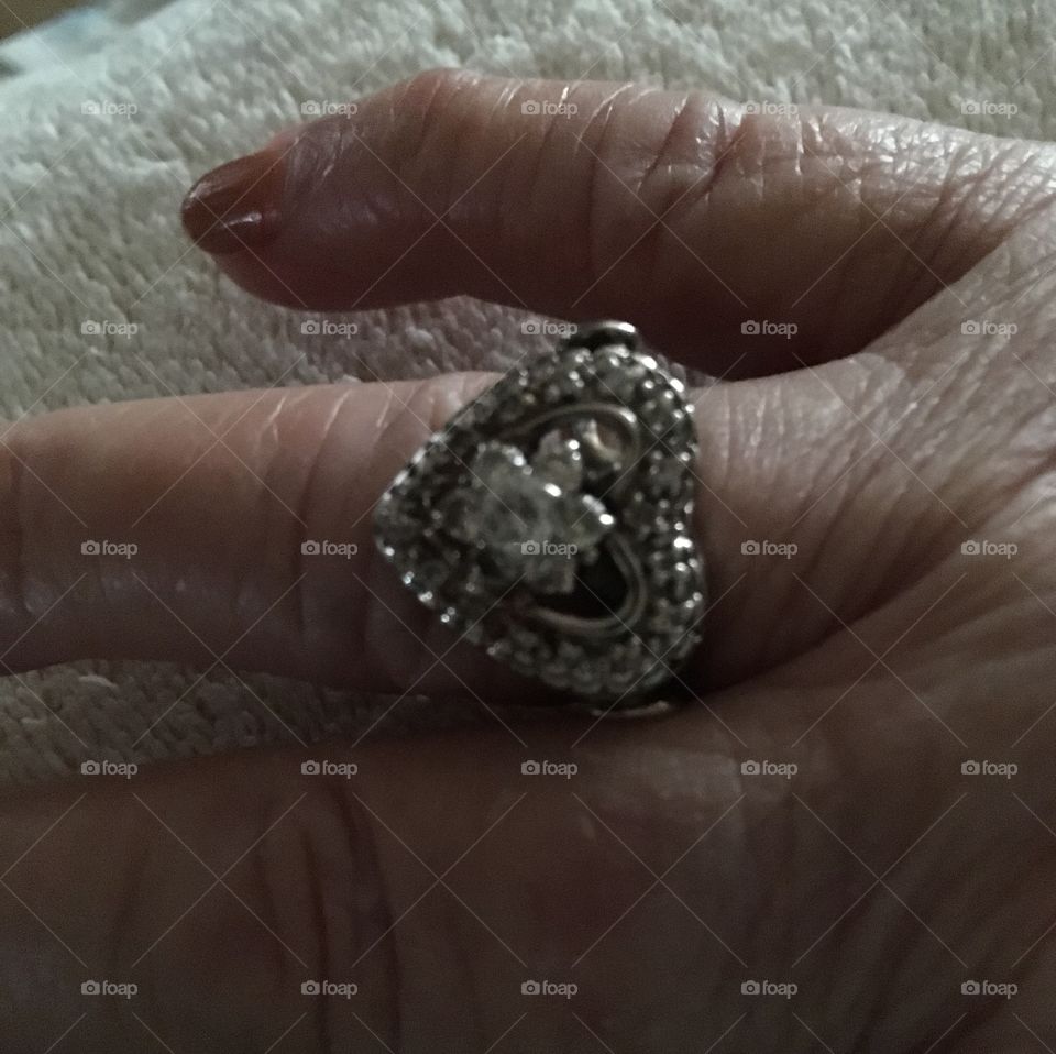 Antiques heart ring
