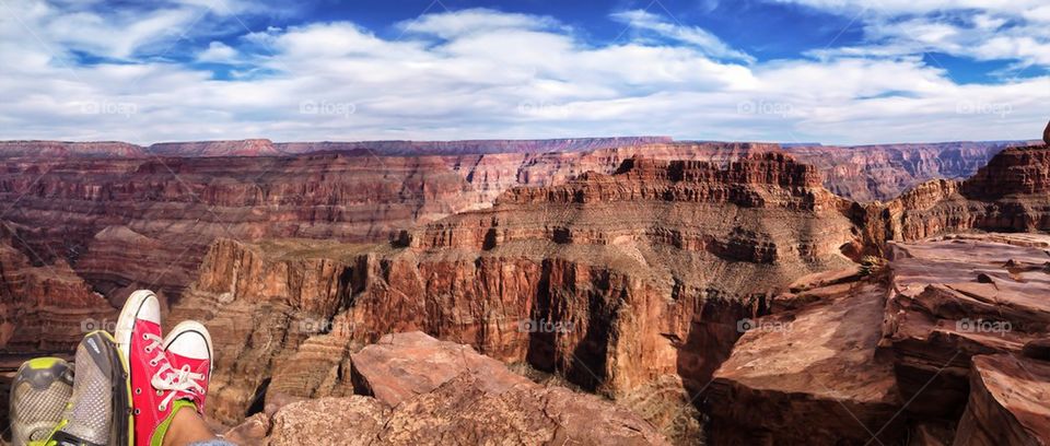 hanging out.. At the Grand Canyon. 