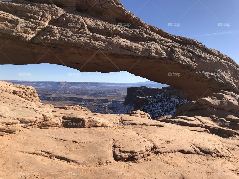 Arch at canyonlands