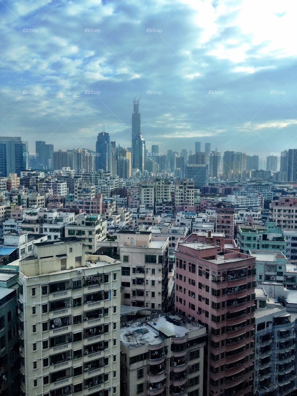 Futian Shenzhen China Cityscape