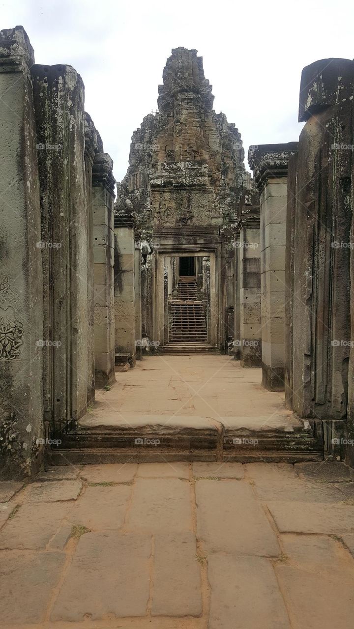 Ancient stone castle