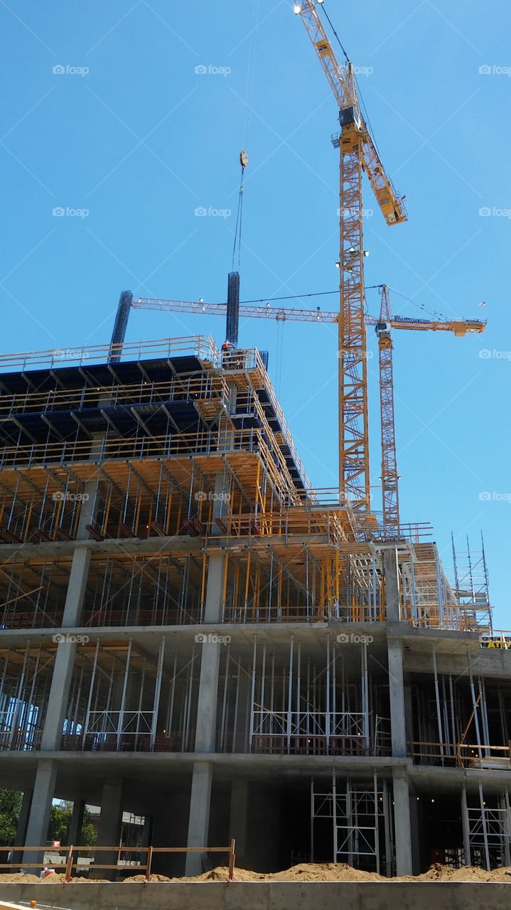 skeleton of a building