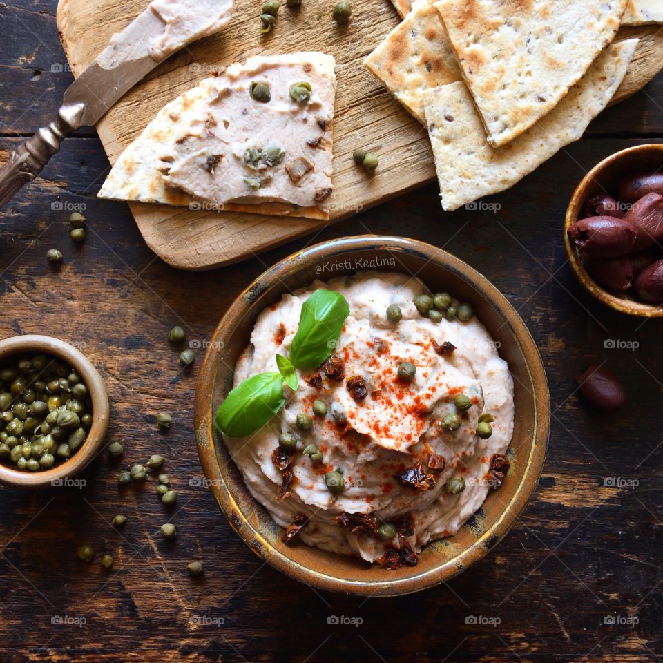 Mediterranean Bean Spread 