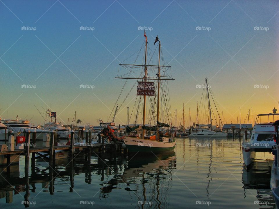 Sail boats key west