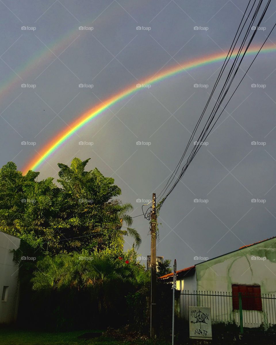 ‪E depois da chuva... viva o arco-íris!‬
‪Valeu pelo aguaceiro. Refrescou e trouxe beleza para a nossa tarde / noite.‬
‪📸‬
‪#FOTOGRAFIAéNOSSOhobby ‬
‪#paisagem #natureza #rainbow #arcoiris #photooftheday #arcoiris ‬