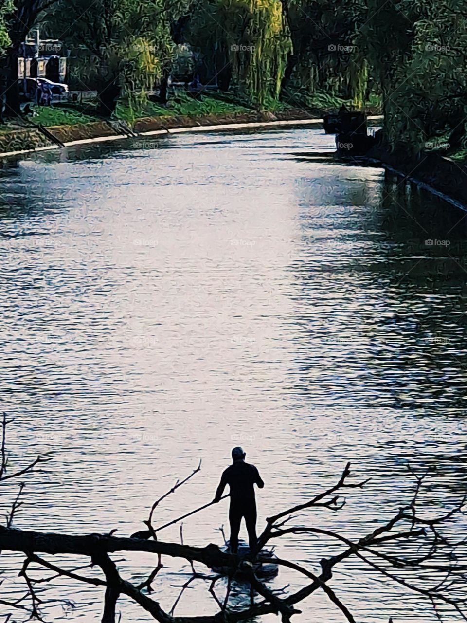 the Bega river from Timisoara