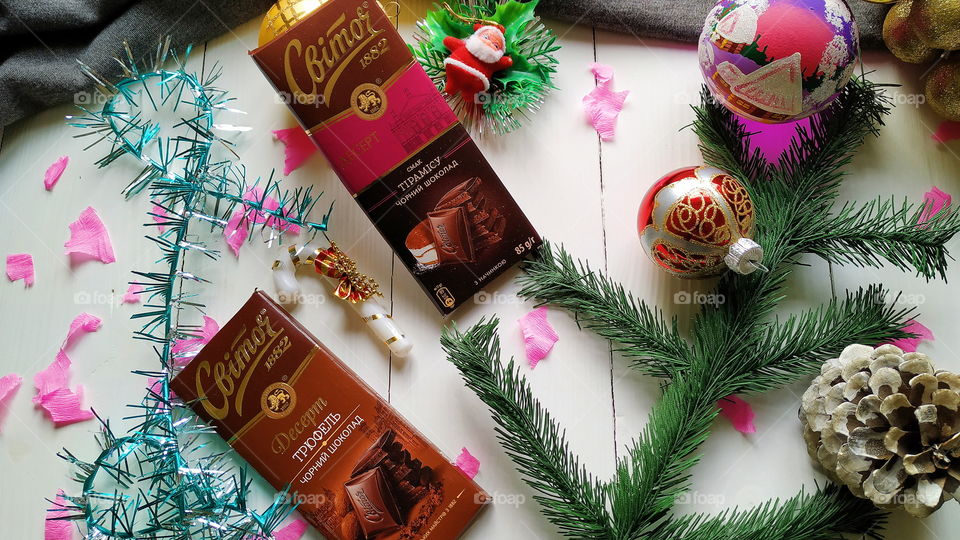 Christmas mood with Lviv chocolate Svitoch