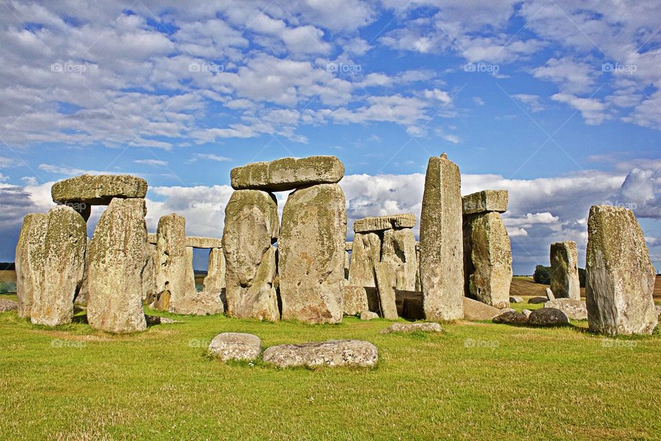 Stonehenge. This is a picture of Stonehenge in England.