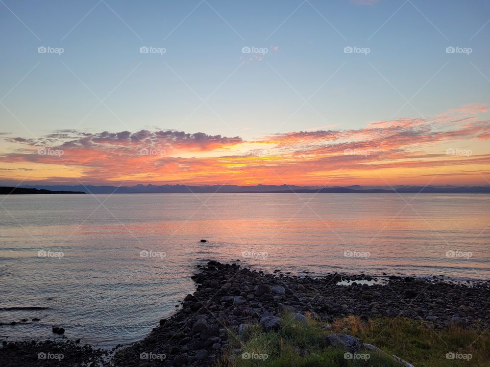 Beach Sunrise in Courtenay