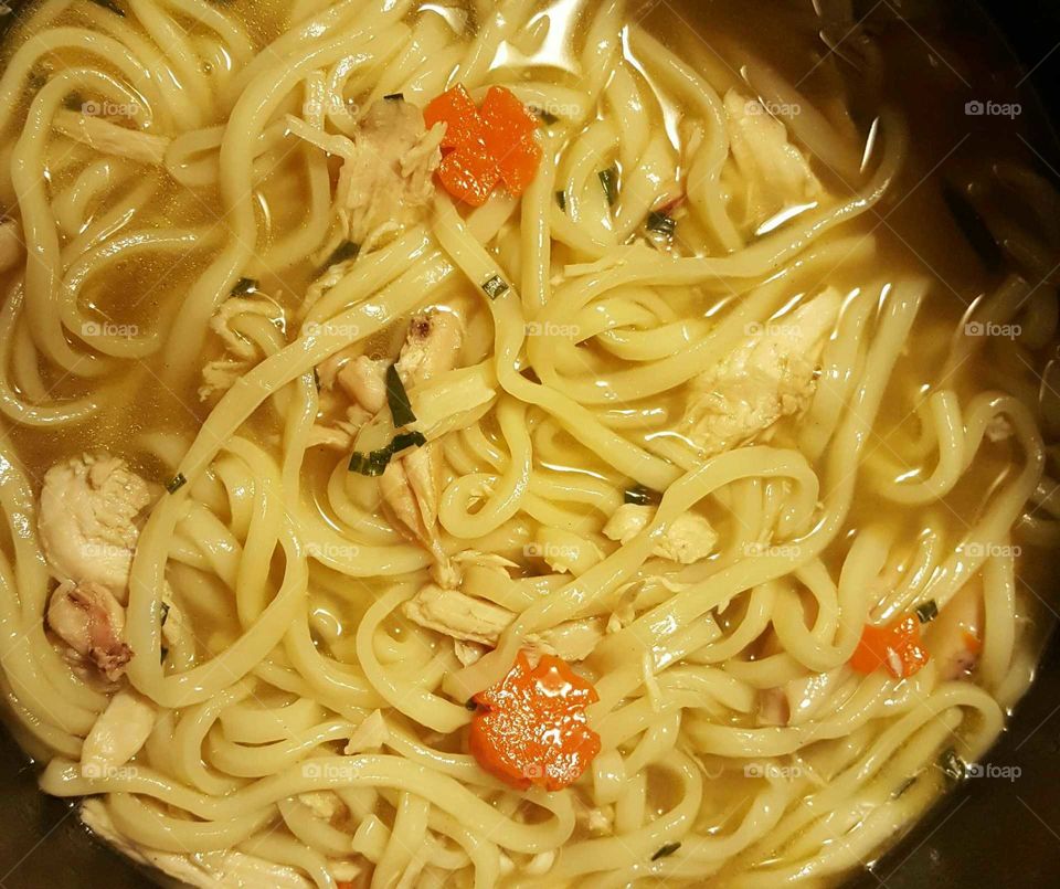 Close-up of noodles