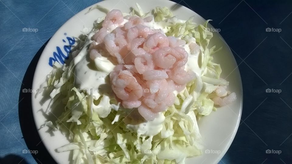Shrimp salad 