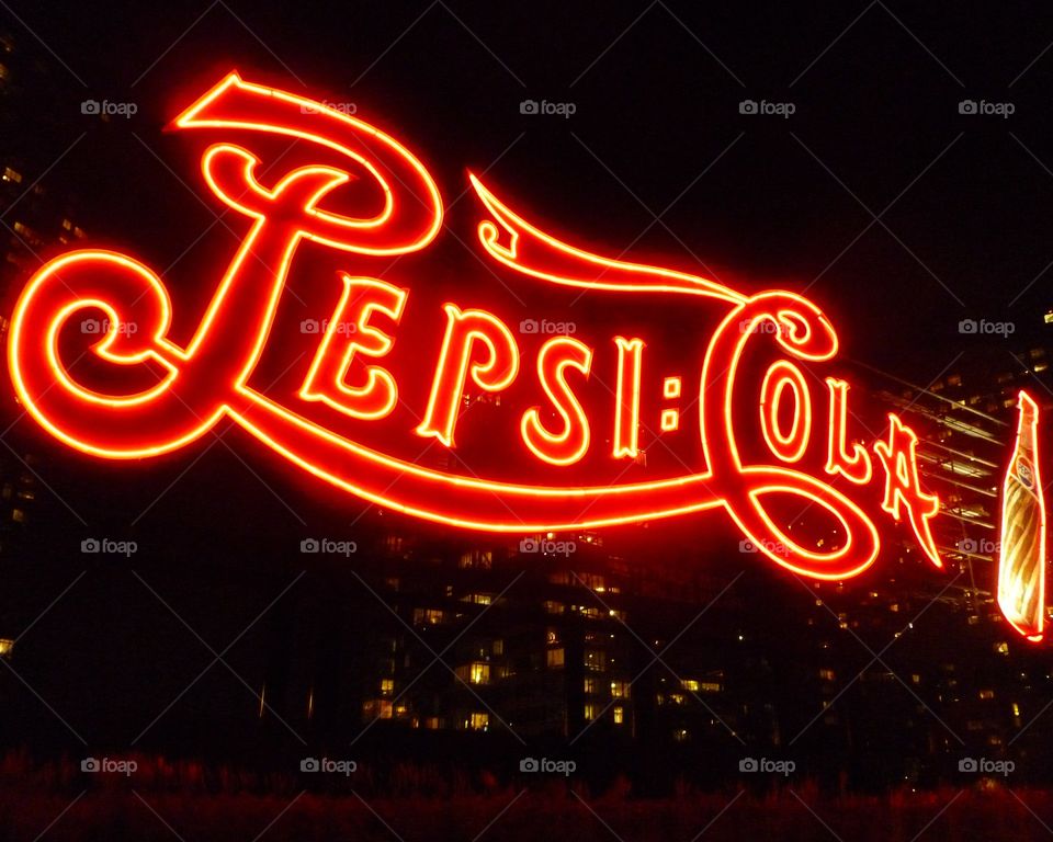 Pepsi Cola Neon. Long Island City NY