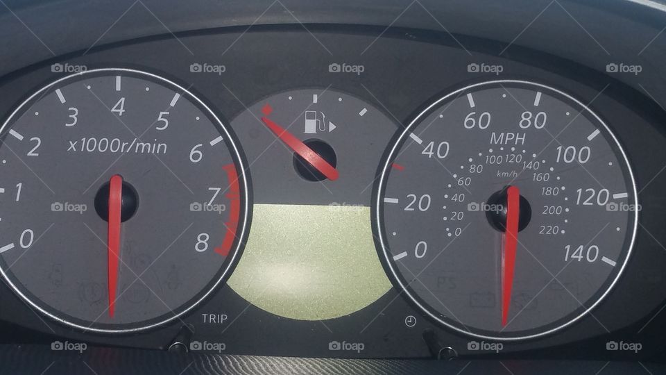 Dashboard, Speedometer, Odometer, Dash, Car