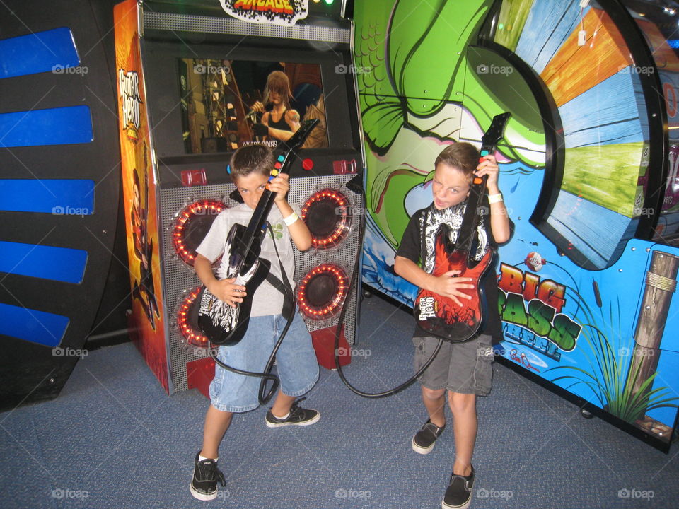 Jamming in the arcade 