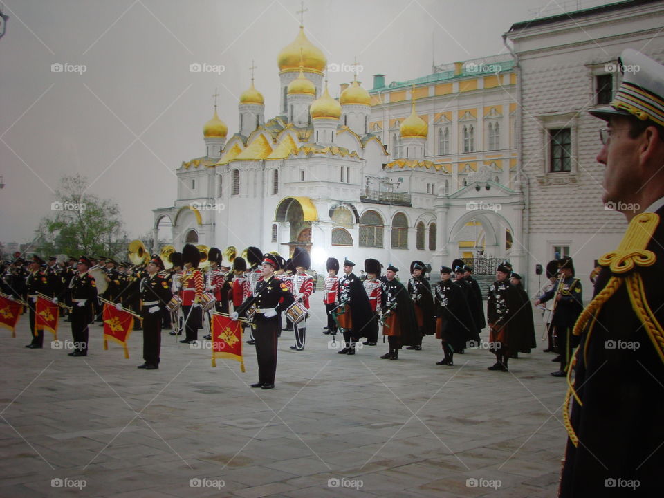 Soldiers at the Kremlin 
