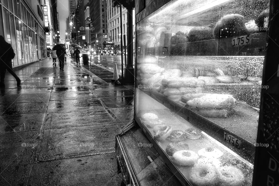 Rainy morning in nyc 