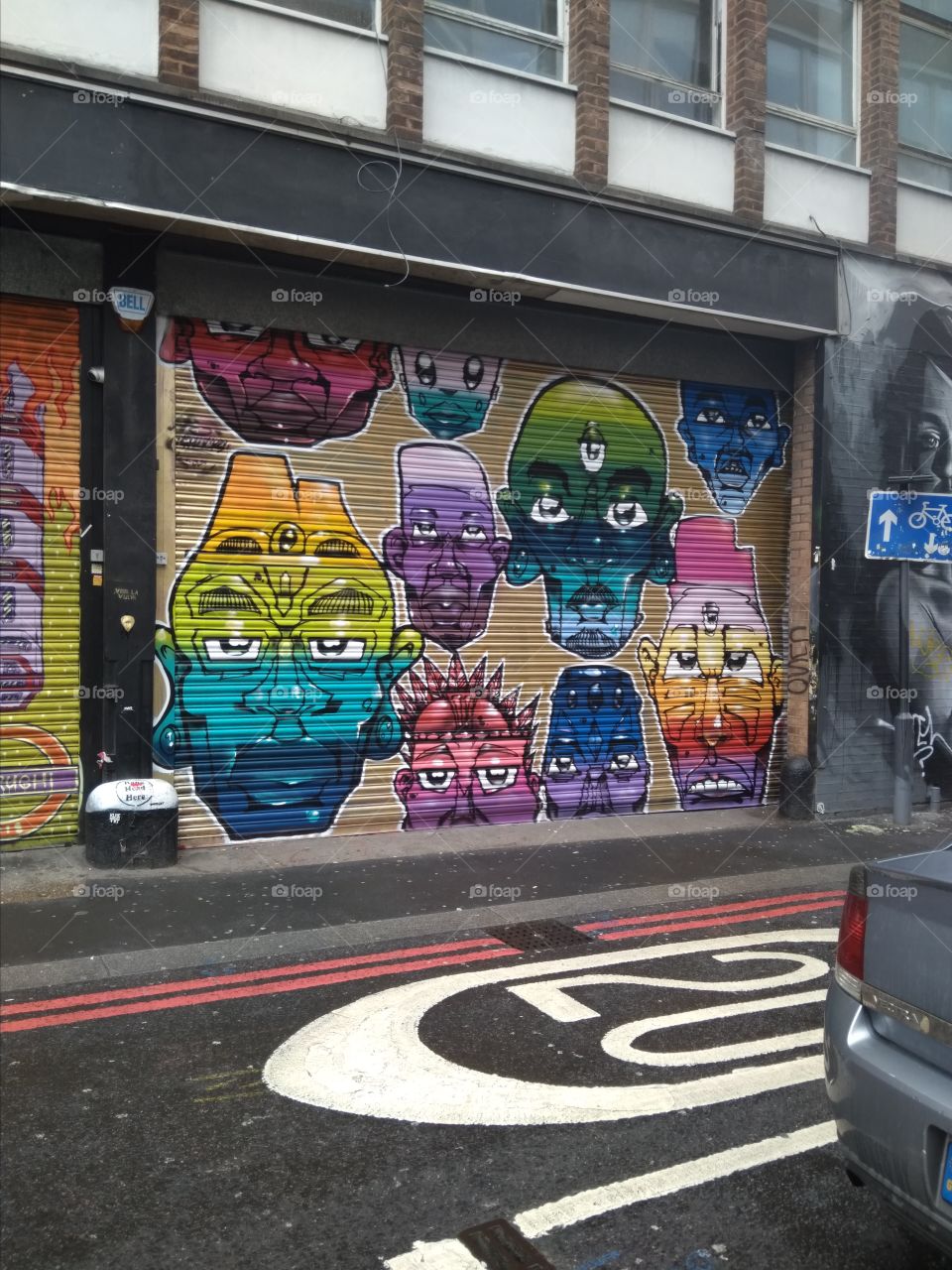 Shutter Grafitti, London