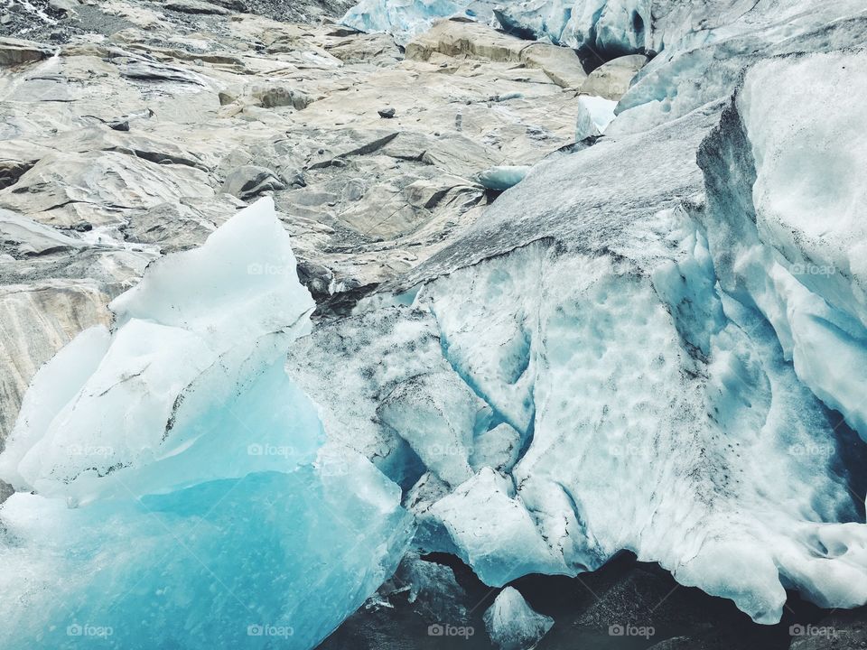 Ice, Iceberg, Snow, Glacier, Melting